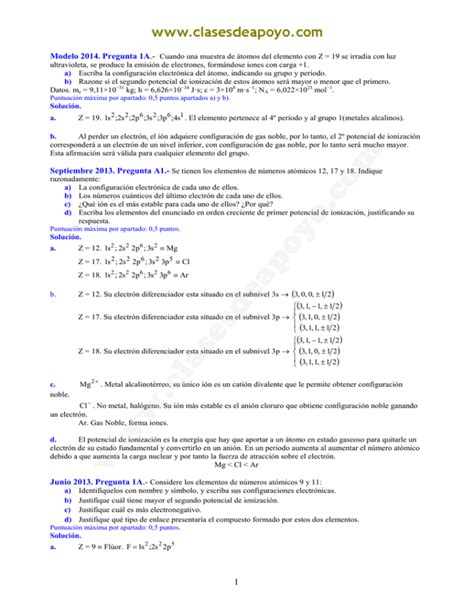 Propiedades Periodicas Soluciones Selectividad