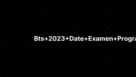 Date Examen Bts Banque Image To U