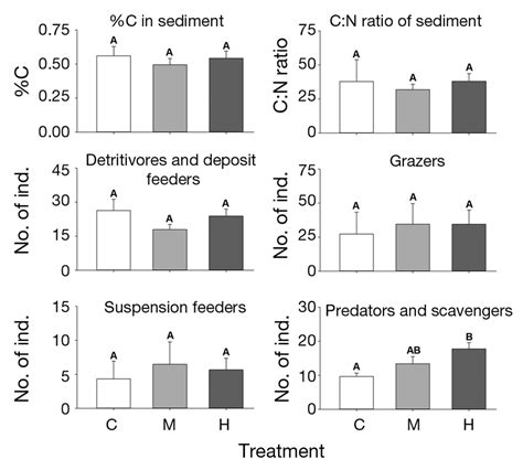 Mean Se Abundances Of Benthic Macrofauna In Control Sites C