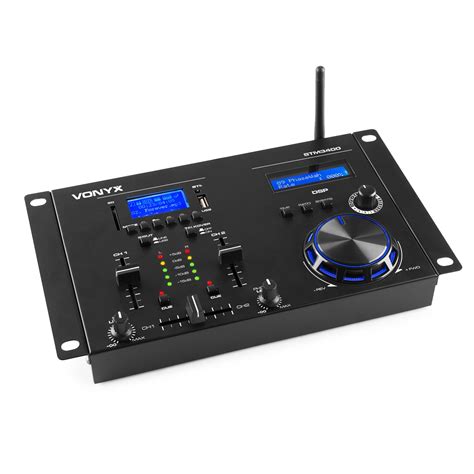 Vonyx Stm3400 2 Channel Dj Mixer With Bluetooth