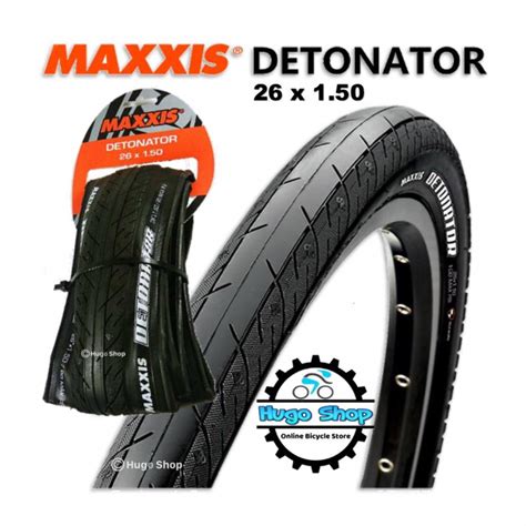 Jual Ban Luar Sepeda Maxxis Detonator Black X Black Shopee