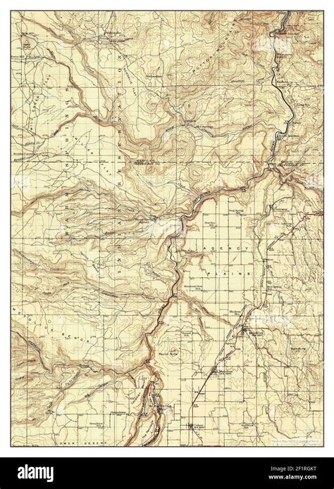 Map Of Oregon Madras - Leone Ninette