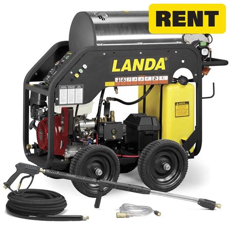 Pressure Washers For Rent Portable Or Trailer Hitched