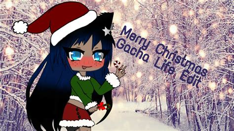 Merry Christmas Gacha Life Edit Youtube