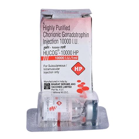 Hucog Highly Purified Chorionic Gonadotropin Injection IU At Rs 780 Box