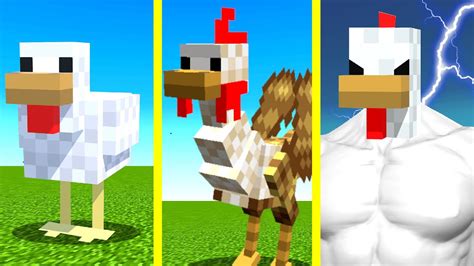 Upgrading Chicken Into A God In Minecraft Secret Powers Youtube