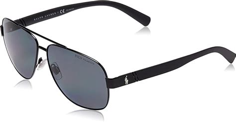 Amazon.com: Polo Ralph Lauren Men's Ph3110 Aviator Sunglasses ...