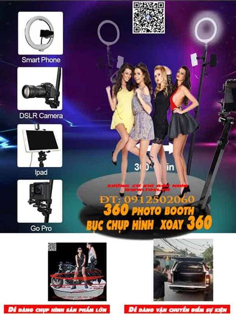 Dẫn Đầu Xu Hướng 2023 Video Booth 360 Độ Photo Booth 360 Độ Chụp