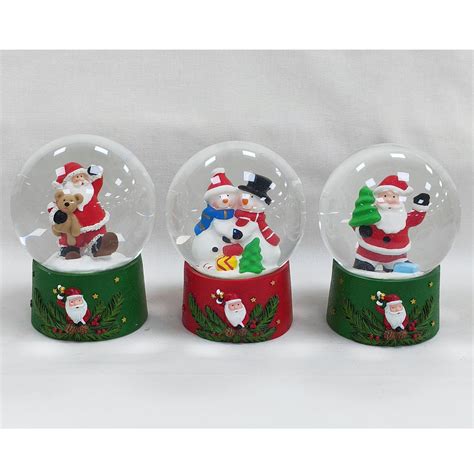 Christmas Led Custom Resin Snow Globe For Christmas Decoration China