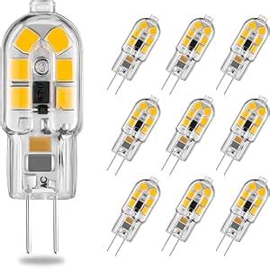 ELINKUME G4 LED Lampen 2W G4 LED Birnen Warmweiß 3000K 180LM Ersatz für