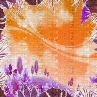 JE BG Animated Tropical Orange Purple Idca Je Bg Animated