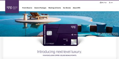 125K Starwood Preferred Guest AMEX Luxury Card Worth It