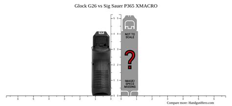 Glock G Vs Sig Sauer P Xmacro Size Comparison Handgun Hero