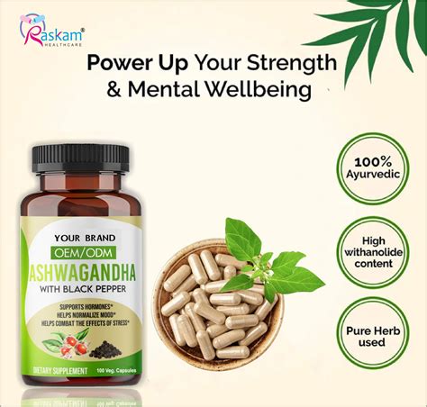 High Quality Ashwagandha Capsules Enhance Immunity Power And Stamina