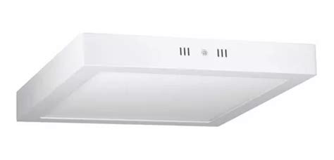 Plafon Led 18w Cuadrado Luz Calida Blanco Pal154 Lucciola En Venta En