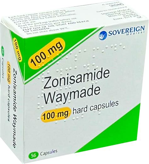 ZONISAMIDE CAPSULES 100MG 56S (ULM) - McDowell Pharmaceuticals