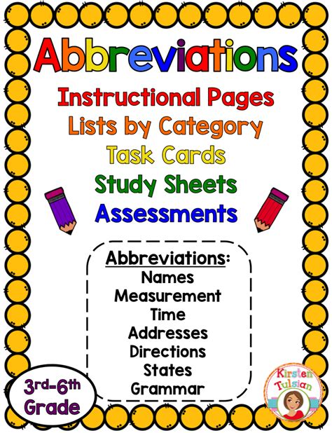 Abbreviations Teaching Abbreviations Can Be Tricky Which