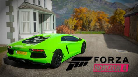 Forza Horizon 4 Lamborghini Avantador Lp700 4 Gráficos No Ultra