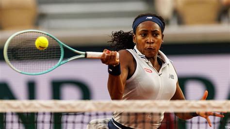 Coco Gauff Bat Elisabetta Cocciaretto Roland Garros