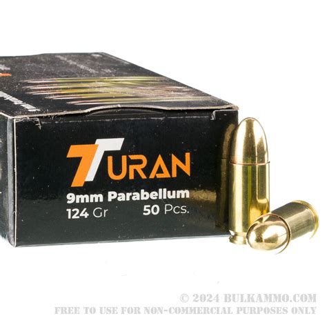 Rounds Of Bulk Mm Ammo By Turan Gr Fmj