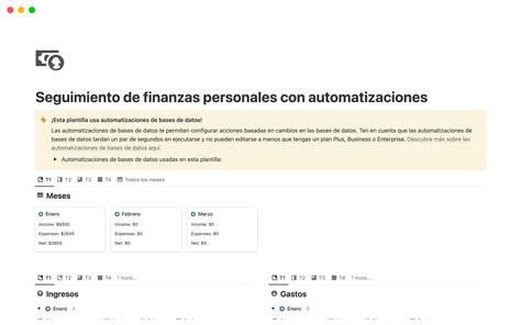 Mejores Plantillas De Finanzas Personales De Notion Notion Marketplace