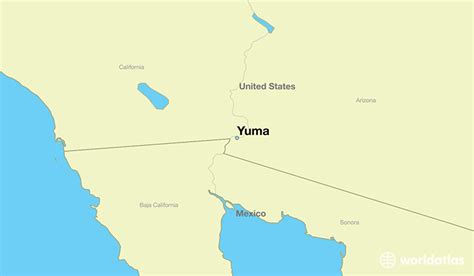 Where is Yuma, AZ? / Yuma, Arizona Map - WorldAtlas.com