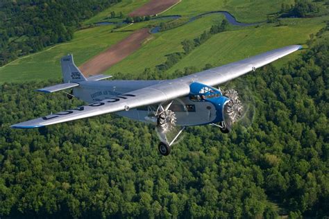 Fly Into The Past In A 1929 Ford Tri Motor Airplane At The Springfield Downtown Airport