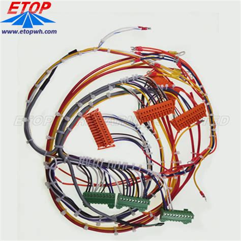 Custom Electrical Terminal Block Connector Wiring Harness | Etop