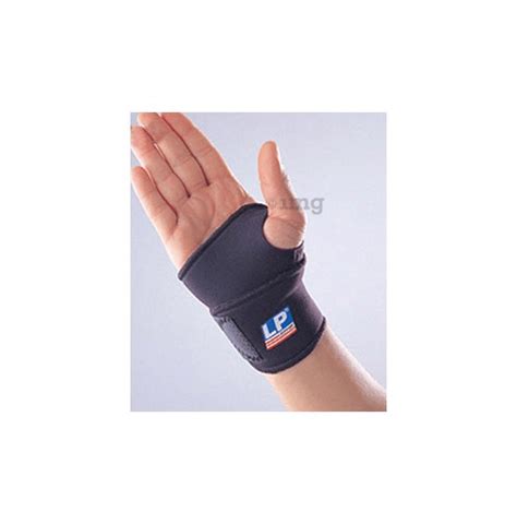 LP 726 Neoprene Wrist Support Wrap Universal Black Buy Packet Of 1 0