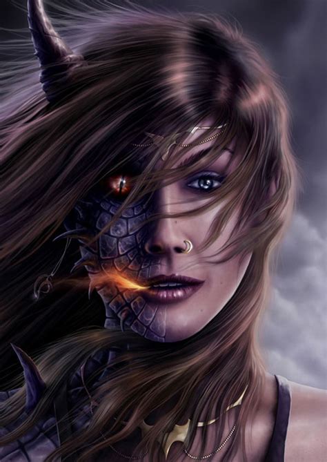 Pin By Jan Jaynes On Eyes Have It Female Dragon Dragon Art Dragon Girl