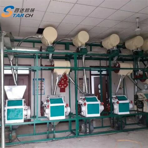 Commercial Use Corn Wheat Soybean Maize Flour Milling Machine For Sale