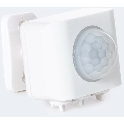 Sensor Movimiento Superficie Pir Mini Blanco