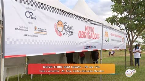 Campanha Drive Thru Bem Legal Arrecada Alimentos Nesta Sexta Feira