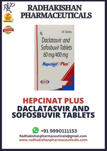 Natco Hepcinat Plus Sofosbuvir Daclatasvir Tablets At Best Price In