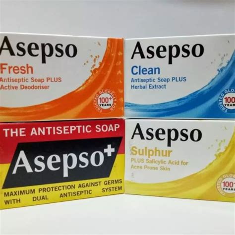 Jual Asepso Antiseptic Soap 80gr Shopee Indonesia