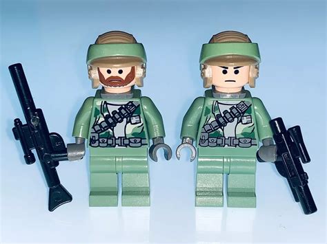 Lego Set Endor Rebel And Imperial Troopers By Off