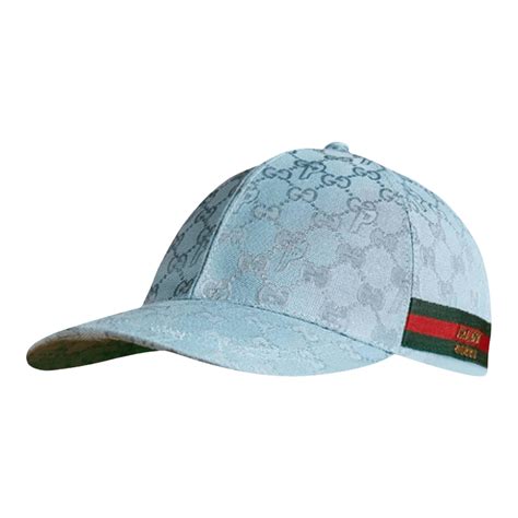 Buy Gucci X Palace Gg P Canvas Baseball Hat Pale Blue Hauw