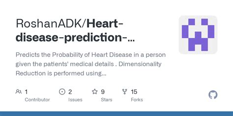 Github Roshanadk Heart Disease Prediction System In Python Using