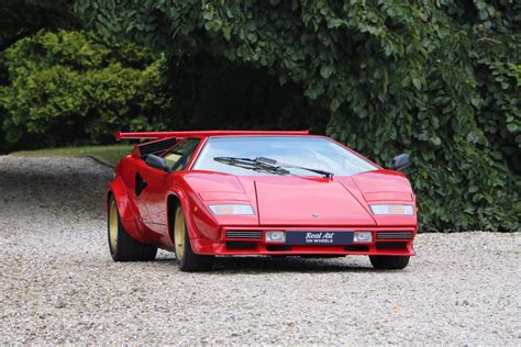 Real Art On Wheels | The Collection 1987 Lamborghini Countach 5000 QV