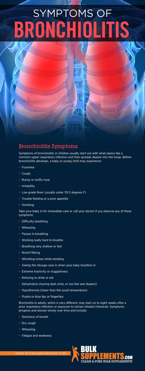 Bronchiolitis Symptoms Causes Treatment