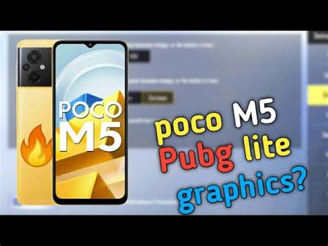 Poco M5 Pubg Lite Test And Review Poco M5 Best Gaming Phone Poco M5