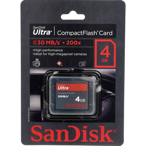 Sandisk Gb Compactflash Memory Card Ultra X Sdcfh G A