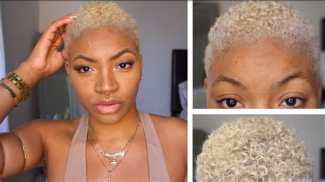 How To Bleach Natural Hair At Home Platinum Blonde Champagne