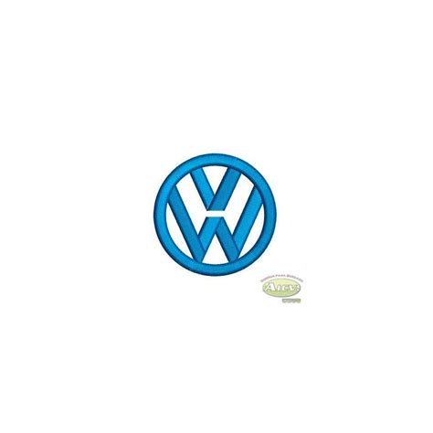 Volkswagen Emblem Embroidery Design