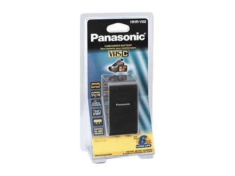 Panasonic Hhr V60 Battery Pack For Vhs C Palmcorder Camcorders