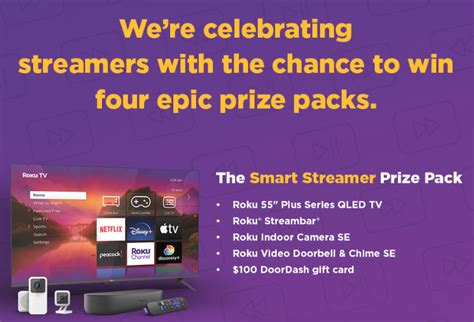 Roku Streaming Day Sweepstakes