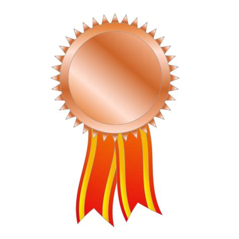 Bronze medal clipart - Clipground