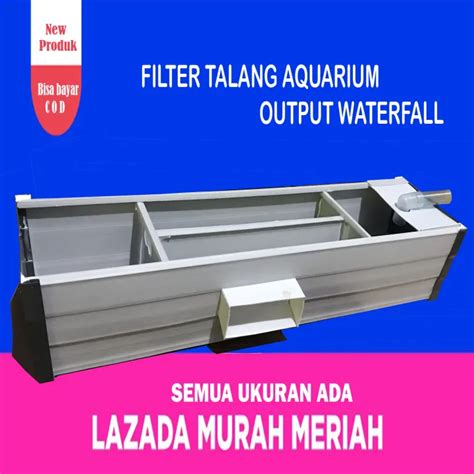 Filter Talang Aquarium Waterfall Air Terjun Lazada Indonesia