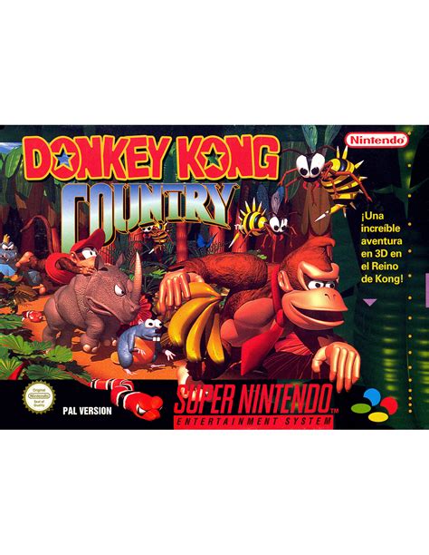 Donkey Kong Country Manual Det Snes