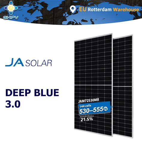 Ja Jam S Mr Deep Blue Mono Solar Panels W W W W W